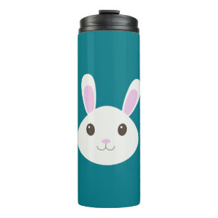 Niedliches Bunny Rabbit Thermosbecher