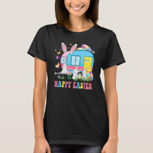 Niedliches Camping mit Ostereier Camper Hap T-Shirt