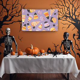 Niedliches Candycorn Muster Banner