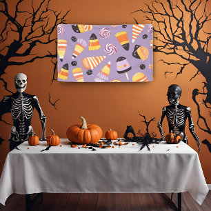 Niedliches Candycorn Muster Banner