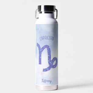 Niedliches Capricorn Astrologie Signieren Personal Trinkflasche