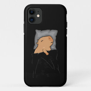Niedliches Capybara Geschenk Frauen Kinder Schlafe Case-Mate iPhone Hülle