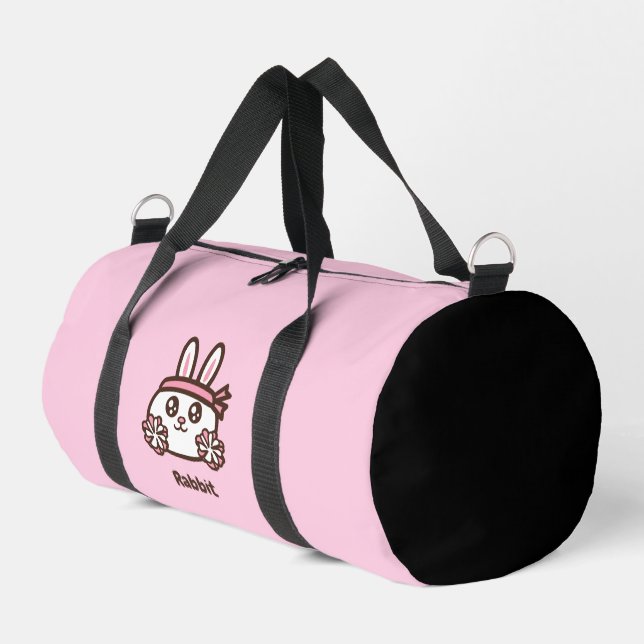 Niedliches Cartoon Duffle Bag (Linke Seite)