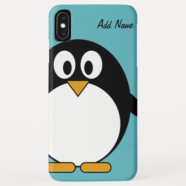 Niedliches CartoonPenguin Kawaii Zeichnen Case-Mate iPhone Hülle (Rückseite)