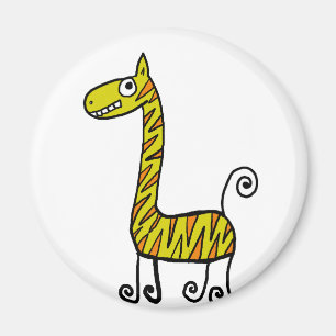 niedliches Cartoontier Magnet