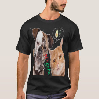 Niedliches Cat and dog avogato Classic TShirt