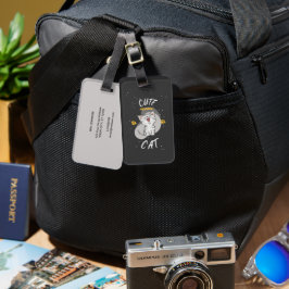 Niedliches CAT-Design Gepäckanhänger