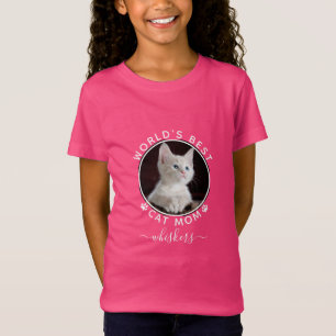 Niedliches Cat Foto Name White Paw Drucke Benutzer T-Shirt