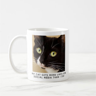 Niedliches Cat Foto Personalisiert Kaffee Tasse