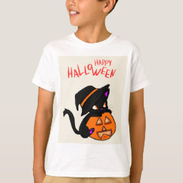 Niedliches Cat Halloween Spaß - Endlose Feier! T-Shirt