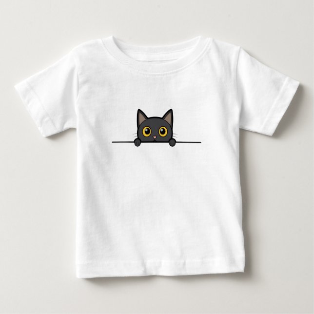 Niedliches Cat Kids T - Shirt Design (Vorderseite)