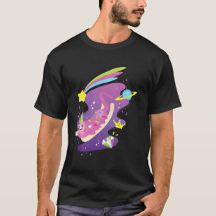 Niedliches Caticorn Einhorn für lange magische Kat T-Shirt