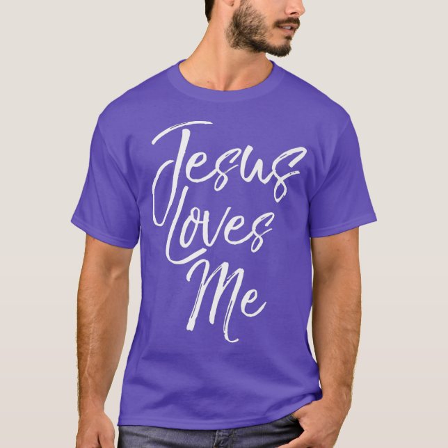 Niedliches Christliches Zitat für Frauen Jesus Lie T-Shirt (Vorderseite)