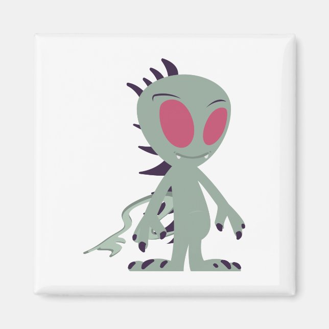 Niedliches Chupacabra Magnet (Vorne)