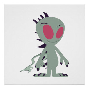 Niedliches Chupacabra Poster