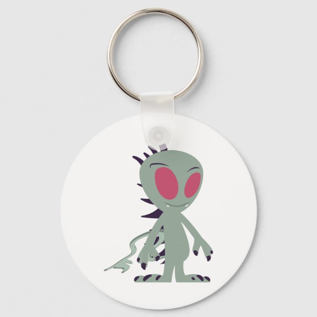 Niedliches Chupacabra Schlüsselanhänger (Vorderseite)