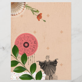 Niedliches Collage Decoupage Scrapbooking Paper