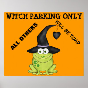 Niedliches Comedic Halloween-Plakat Poster