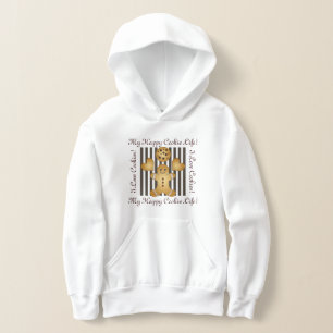 Niedliches Cookie Gingerbrot Mann Kinder Hoodie