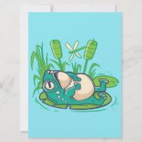 Niedliches Cooles Froschgeschenk | Frosch zum Gebu