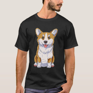 Niedliches Corgi Funny Dog Geschenk für Corgi Lieb T-Shirt