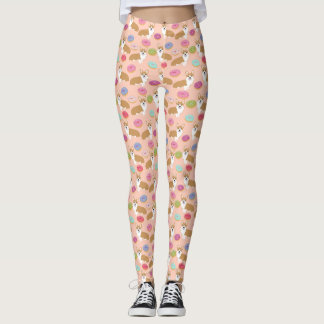 Niedliches Corgi-Muster - Leggings