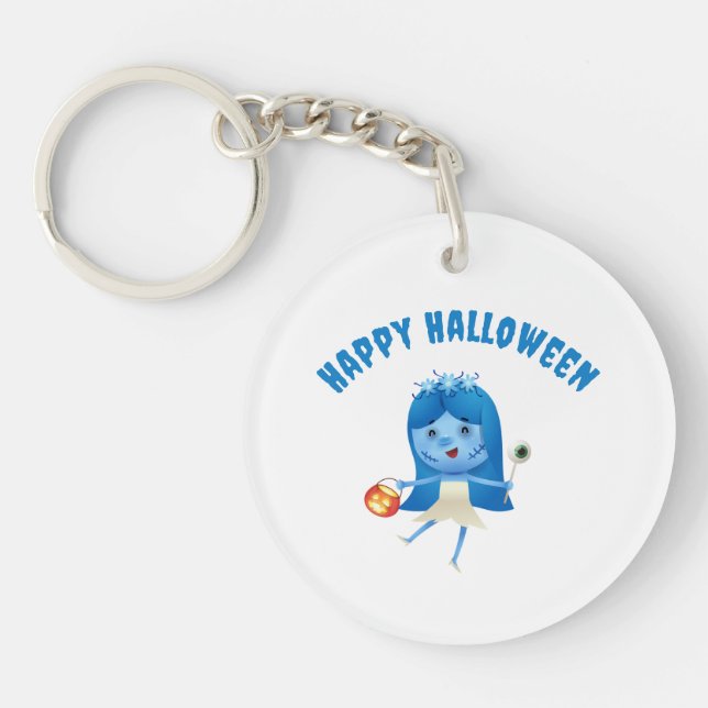 Niedliches Corpse Bride Halloween-Party Gunst Schlüsselanhänger (Vorderseite)