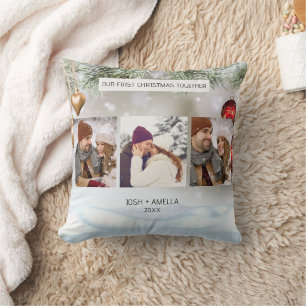 Niedliches Couple Custom Foto Kissen