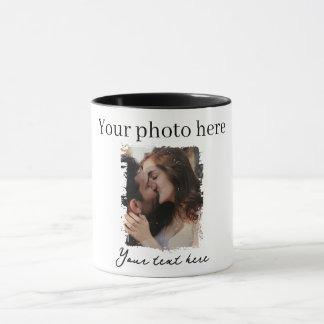 Niedliches Couple Custom Foto Tasse