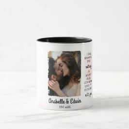 Niedliches Couple Custom Foto Tasse