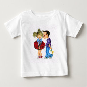 Niedliches Couple Funny Baby T - Shirt