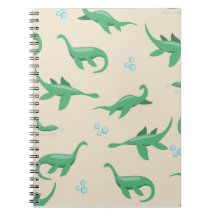 Niedliches Cryptid Loch Ness Monster-Notebook