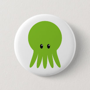 Niedliches Cthulhu Button