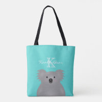 Niedliches Cudly Australia Baby Koala Bear Monogra