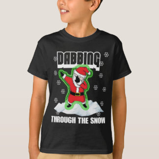 Niedliches DABBEN DURCH DEN SCHNEE, Üppig Sweater  T-Shirt