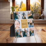 Niedliches "Daddy & Me" Foto Collage 1. Vatertag Fotoplatte<br><div class="desc">Erstellen Sie Ihr eigenes "Daddy & Me" Keepake Foto Plaque. Design bietet 8 trendige insta quadratische Bilder Ihrer Wahl, den niedlichen Text 'Daddy & Me' mit zwei kleinen Herzen - Happy First Vatertag!, ein 'mit Liebe' in eleganter Kalligraphie-Skript und einen Namen, von dem es stammt. Ein wunderschönes Vatertagsgeschenk für diese...</div>