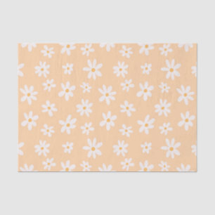 Niedliches Daisy Blume Muster Seidenpapier