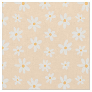Niedliches Daisy Blume Muster Stoff