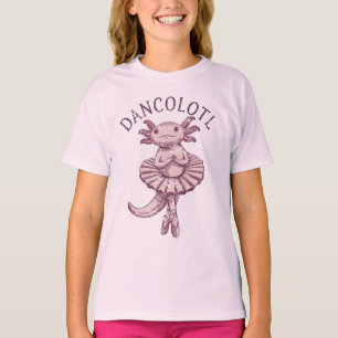 Niedliches Dancolotl, Ballett tanzend Axolotl T - T-Shirt