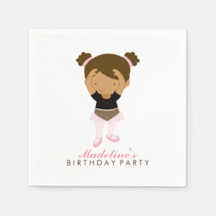 Niedliches der Geburtstags-Party des Serviette