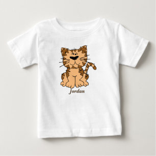Niedliches der Tabby-Kätzchen des Babys Baby T-shirt