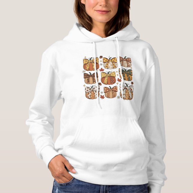 Niedliches Design der Herbstsaison Hoodie (Vorderseite)