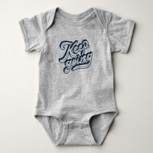Niedliches Design l Text mit Wirkung l Behalt fait Baby Strampler