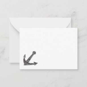 Niedliches Design Mitteilungskarte