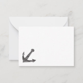 Niedliches Design Mitteilungskarte