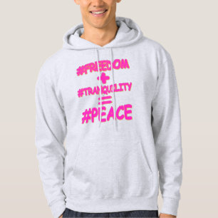 niedliches Design "PEACE EQUATION". Jetzt kaufen Hoodie