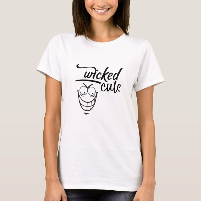 niedliches Design T-Shirt (Vorderseite)