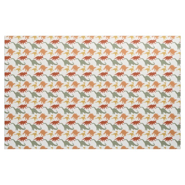 Niedliches Dinosaurier-Druck-Gewebe Stoff (Fat Quarter (45,7 x 55,9 cm))