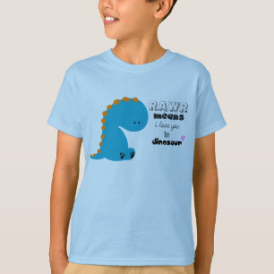 niedliches Dinosaurier rawr Shirt