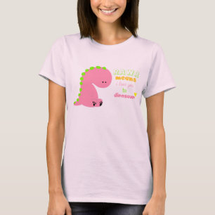 niedliches Dinosaurier rawr Shirt